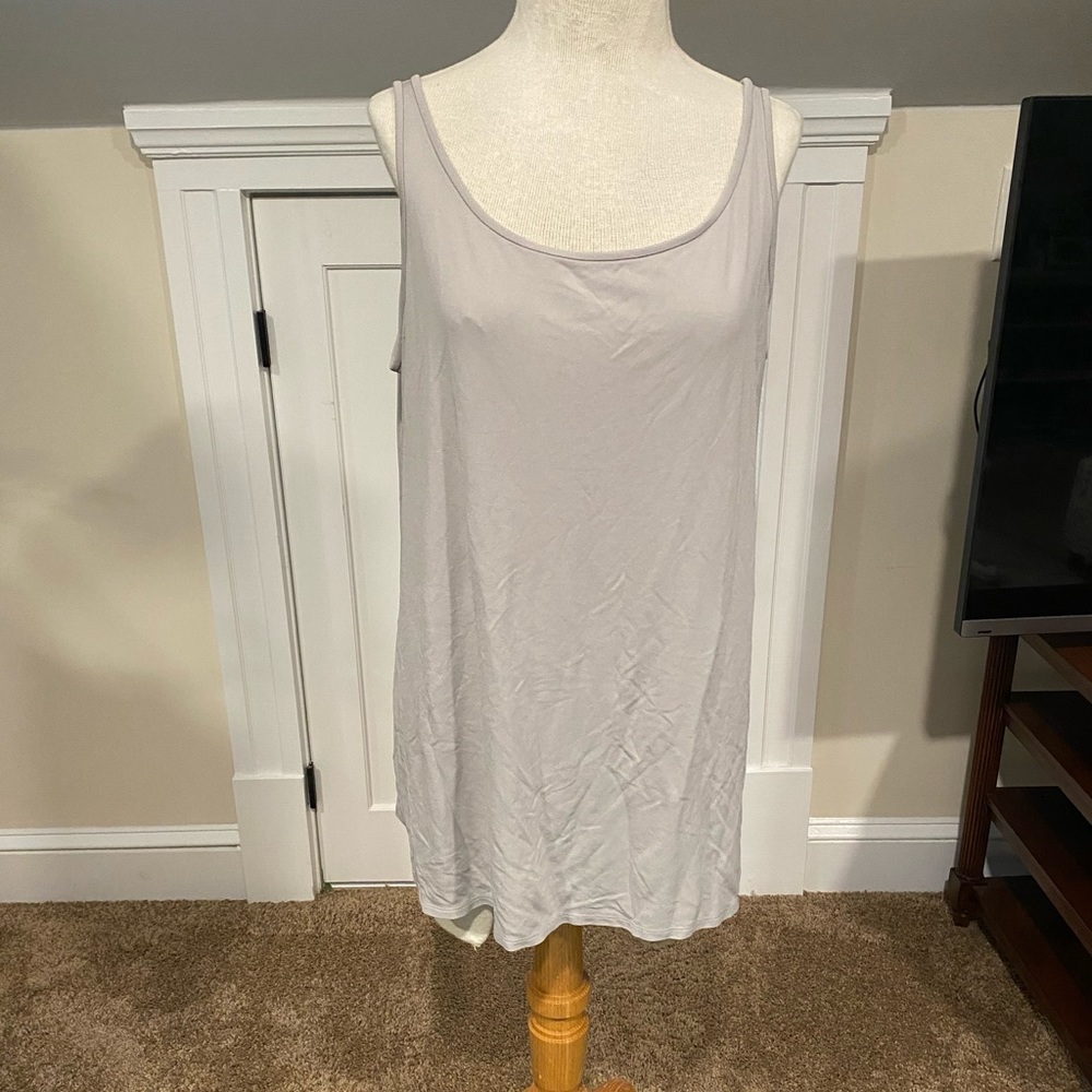 Grey Eileen Fisher tank top